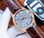 Clone Vacheron Constantin Fiftysix Rose Gold Watch Grey Dial - Swiss Grade